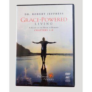 Grace-Powered Living Dr. Robert Jeffress DVD MP3 CD Study On Romans 1-8 PTV
